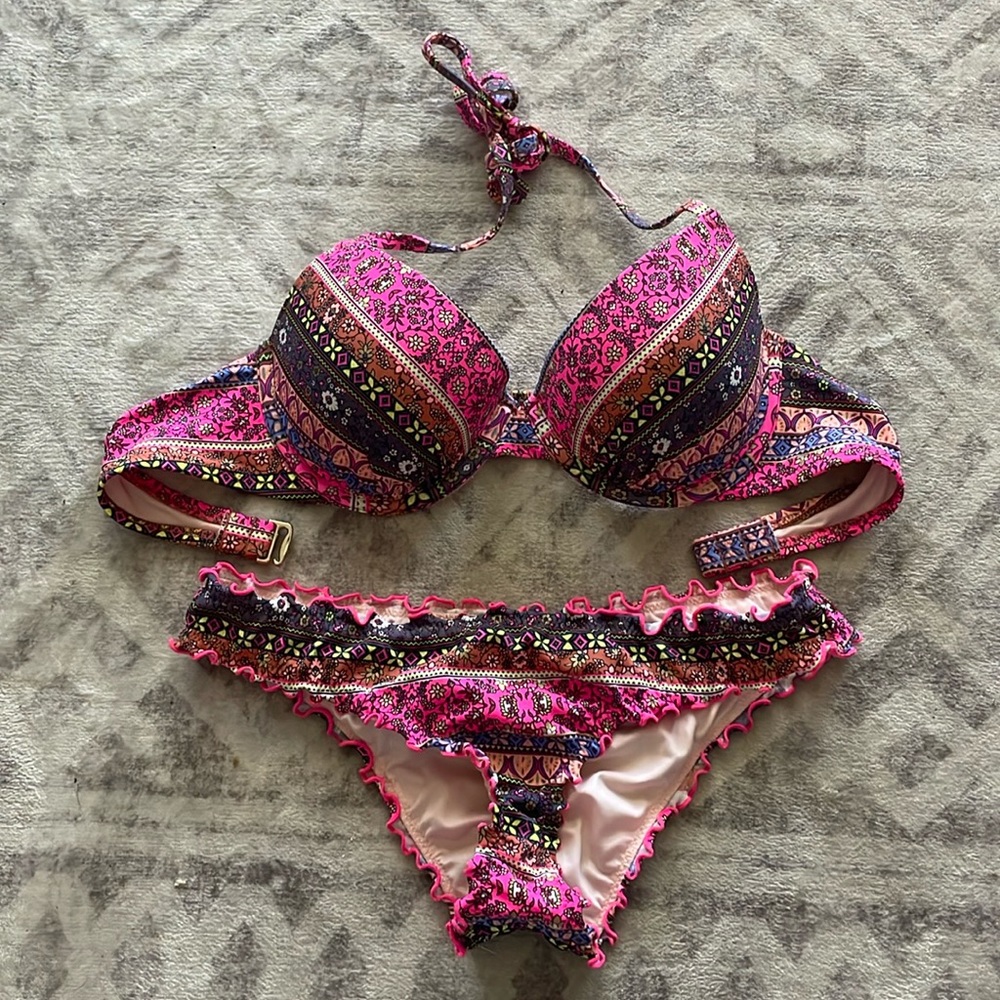 Floral pattern 2 peice swimsuit from Target